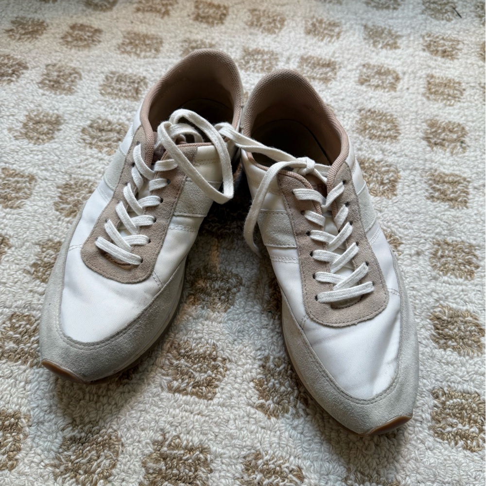 J.Crew Cream Sneakers